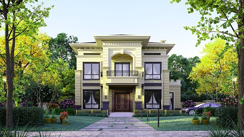 稻城乡村别墅的墙壁通常用什么砖砌？